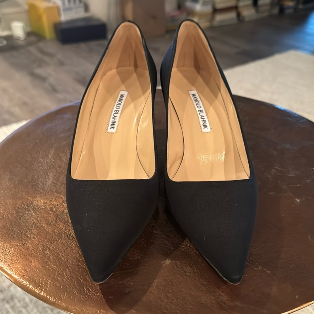 Manolo Blahnik Black Heels